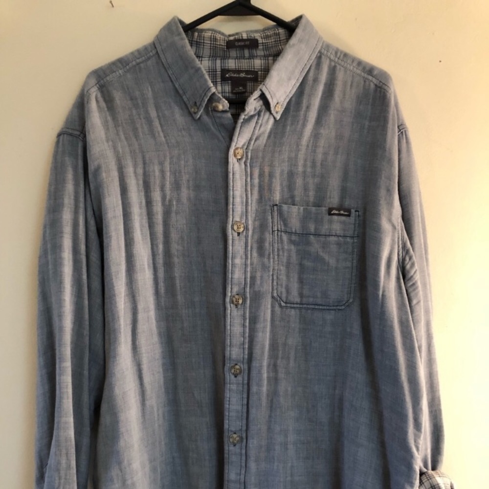 Eddie Bauer Denim Button Down